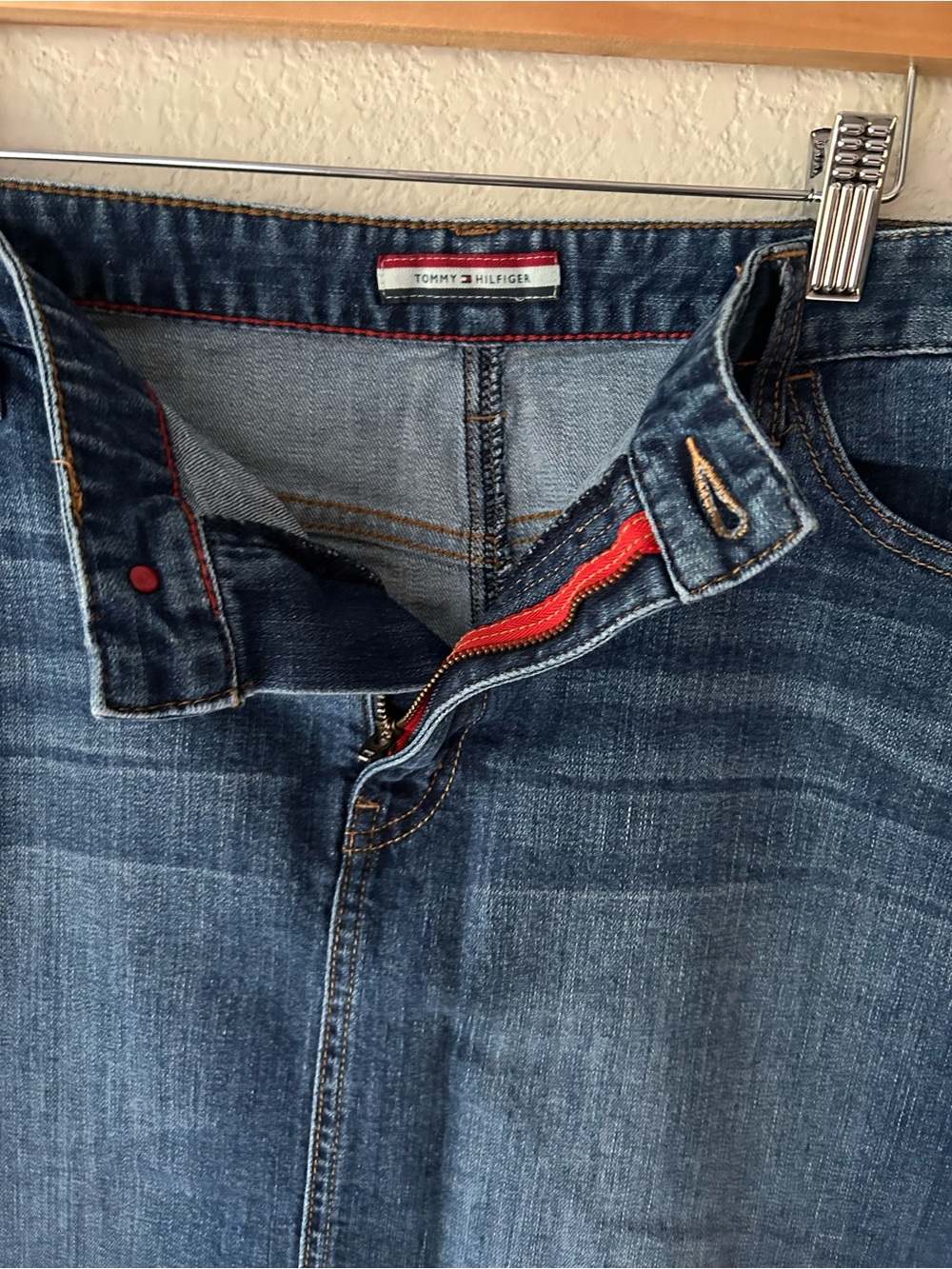 Tommy Hilfiger Blue Denim Mini Skirt - Picture 2 of 3